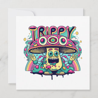Happy Trippy Mushroom