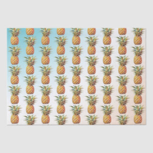 Happy Tropical Cream Aqua Ananas Seidenpapier
