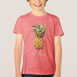 Happy Tropical Pineaple Tri-Blend Shirt