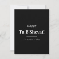 Happy Tu B'Shevat Lasst uns einen Baum Pflanze
