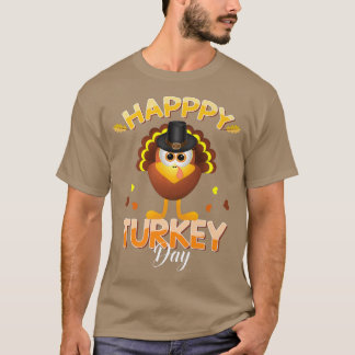 Happy Turkey Day Erntedank Day Holiday T-Shirt
