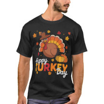 Happy Turkey Day Erntedank Familie Pajamas Fall