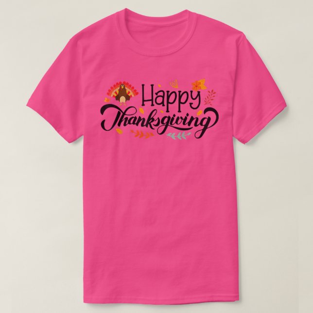 Happy Turkey Day Herbst Herbst Verlierer Herbst Er T-Shirt (Design vorne)
