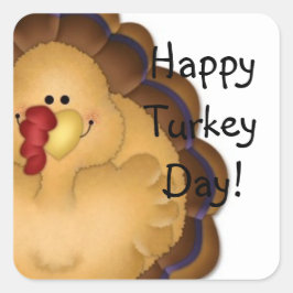 Happy Turkey Day Sticker