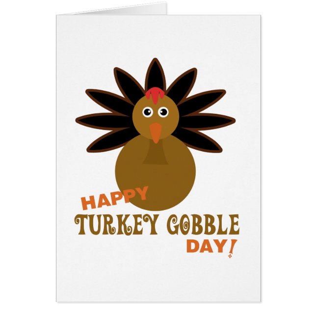 Happy Turkey Gobble Day Erntedank (Vorne)