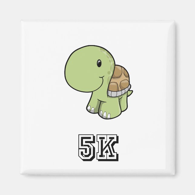 Happy Turtle 5K Magnet (Vorne)