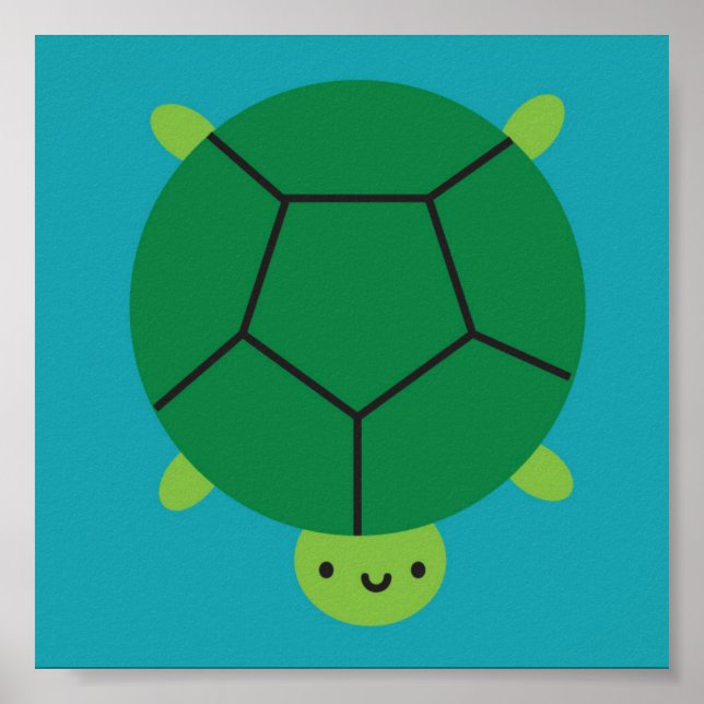 Happy Turtle Poster (Vorne)