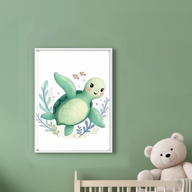 Happy Turtle Poster (Von Creator hochgeladen)