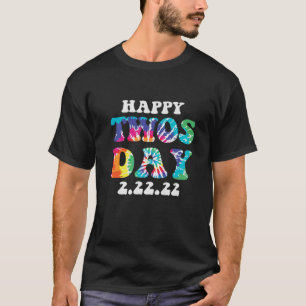 Happy Twosday 2022 Februar 2022 2-22-22 Zweiwod T-Shirt