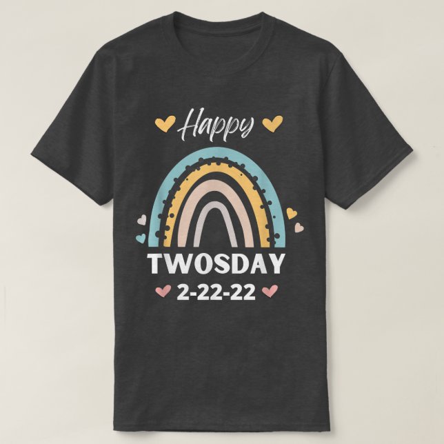 Happy TwosTag 2222 T-Shirt (Design vorne)