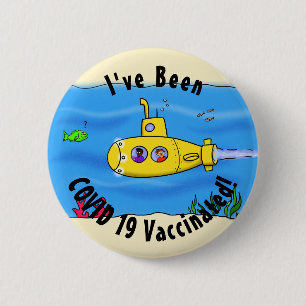 Happy U-Boot-Cartoon Button
