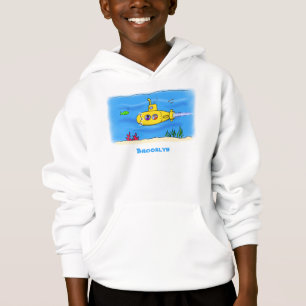 Happy U-Boot-Cartoon Hoodie