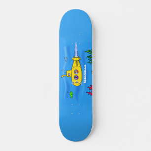 Happy U-Boot-Cartoon Skateboard