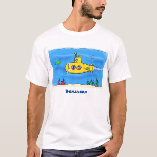 Happy U-Boot-Cartoon T-Shirt