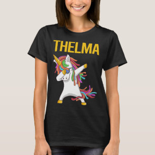 Happy Unicorn - Name Thelma T-Shirt