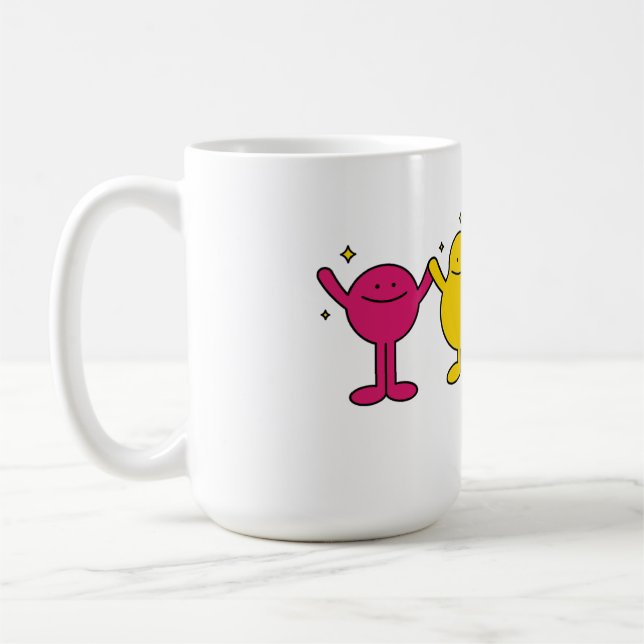 Happy Unity Characters Kaffeetasse (Links)