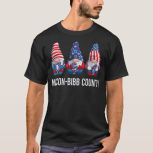 Happy USA Macon-Bibb Landkreis T-Shirt