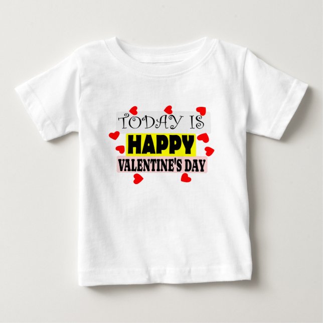 Happy Valantaine Baby T-shirt (Vorderseite)