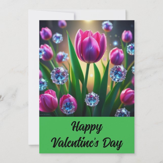 Happy Valentine 3 Feiertagskarte (Vorderseite)