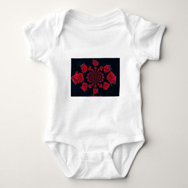 Happy Valentine Baby Strampler (Vorderseite)