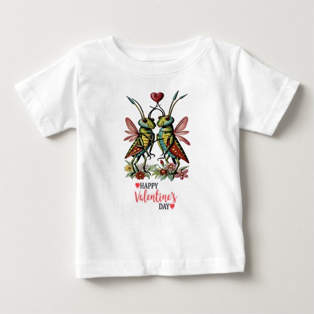 Happy valentine baby t-shirt (Vorderseite)
