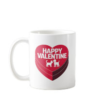 Happy Valentine, Box of Chocs & Furry Silhouette