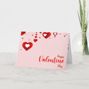 Happy Valentine Card Feiertagskarte