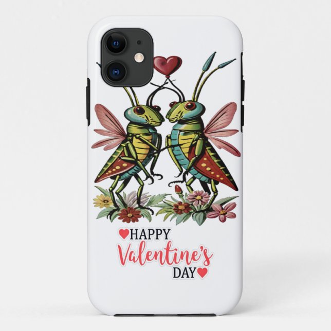 Happy valentine Case-Mate iPhone hülle (Rückseite)
