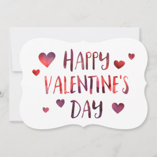 Happy Valentine Day Bokeh Einladung