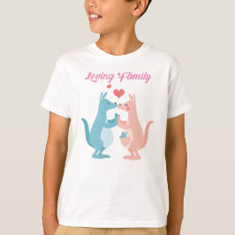 Happy Valentine Day - liebevolle Familie T-Shirt