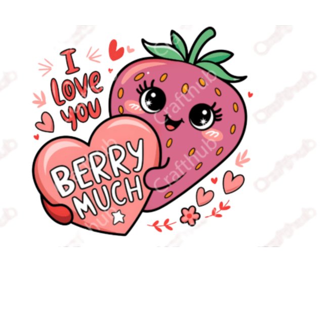 Happy Valentine Erdbeere Liebe Tasse (cute valentine day humerous mug)