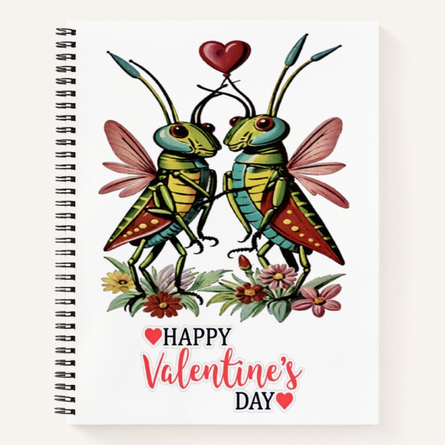 Happy valentine notizbuch (Vorderseite)