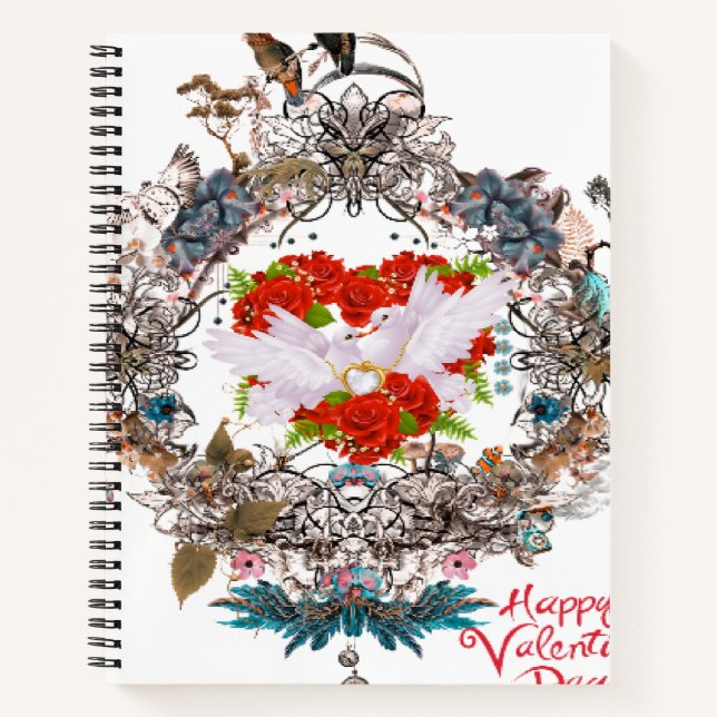 Happy valentine notizbuch (Vorderseite)