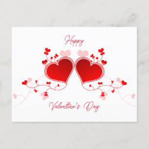 Happy Valentine Postcard Postkarte
