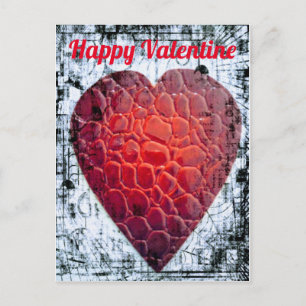 Happy Valentine Postkarte