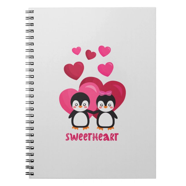 Happy valentine`s day 2023 My Sweet Heart Notizblock (Vorderseite)
