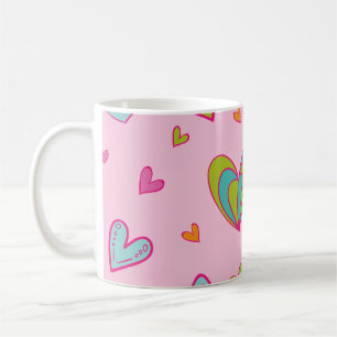 Happy valentine`s day 2024 Mit Herz-Liebe Kaffeetasse