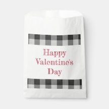 Happy Valentine’s Day Buffalo Plaid Classroom Boy