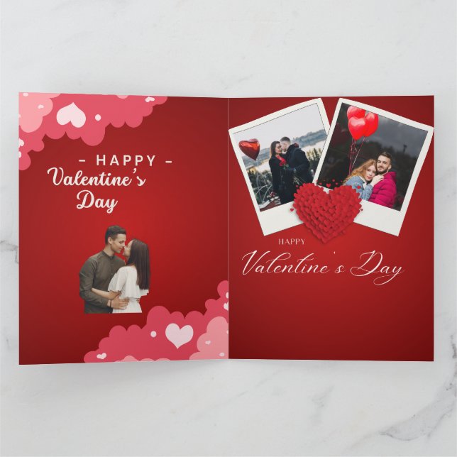 Happy Valentine’s Day Card For Lovebirds Karte (Innenseite)