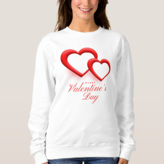Happy Valentine’s Day Heart Love Design-23540 Sweatshirt