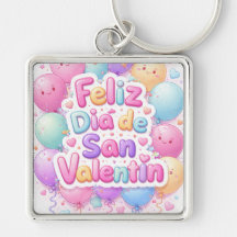 “Happy Valentine’s Day” Keychain – Romantic Gift