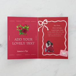 Happy Valentine’s Day Love Card – Sweet Romantic Karte