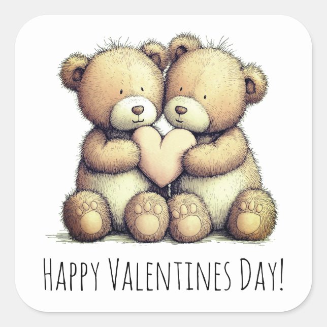 Happy Valentine’s Day stickers (Vorderseite)