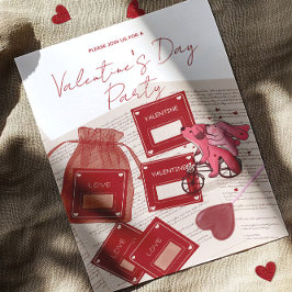 Happy Valentine’s Day – Tickets & Puppy on Bicycle Einladung