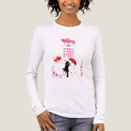 Happy Valentine’s Day – You and Me Romantic Love Tri-Blend Shirt