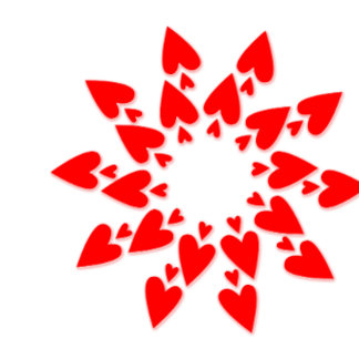 Happy Valentine’s Star Hearts Cooking Apron Schürze