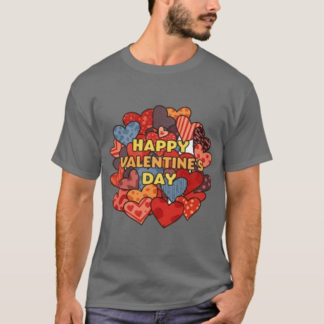 HAPPY VALENTINE T-Shirt (Vorderseite)