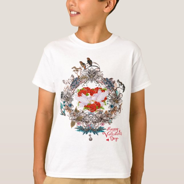 Happy valentine T-Shirt (Vorderseite)