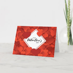 Happy Valentine Tageskarte Feiertagskarte