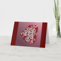 Happy Valentine's Card Liebe Herz